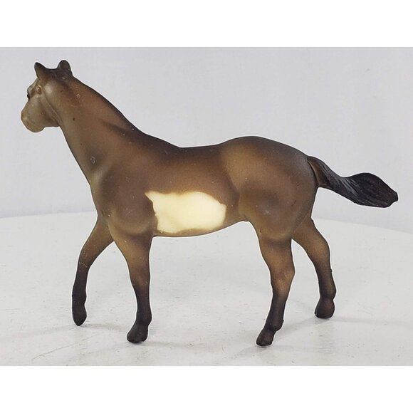 Vintage Breyer Stablemate Quarter Horse Stallion #5901 Grulla Pinto Paint G1 - Picture 3 of 5